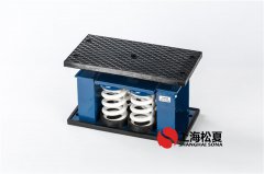 ZTF-2-1200弹簧减震器安装在水冷模块冷水机组